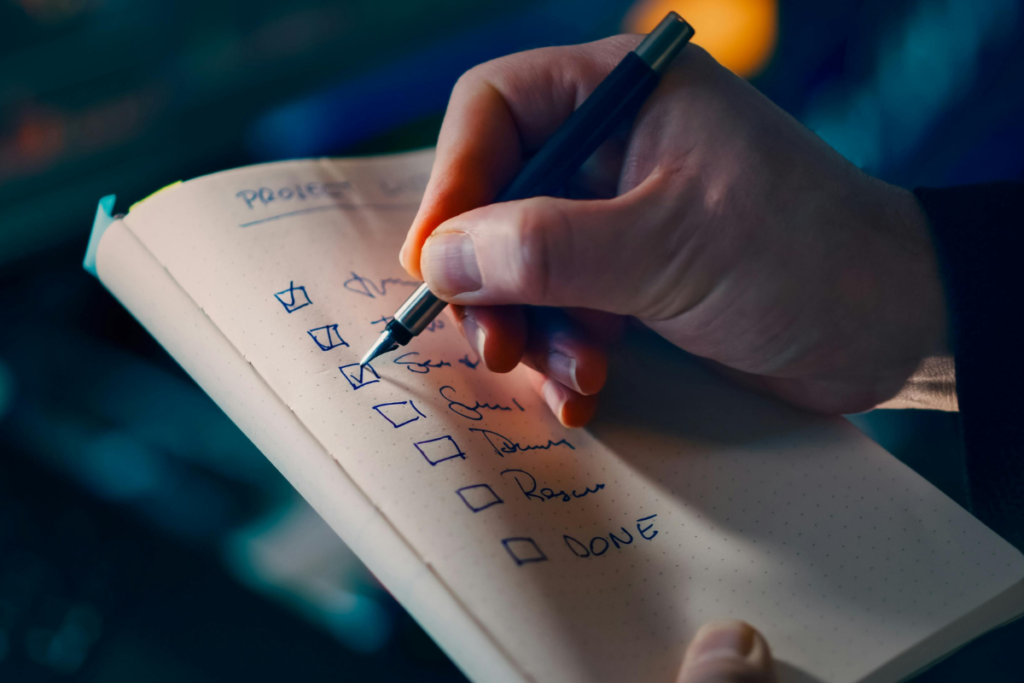 checklist inicio de curso para autonomos